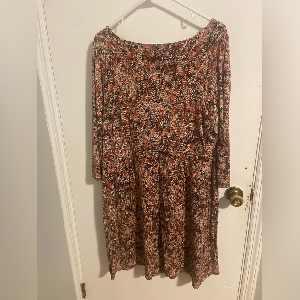 Dana Buchman Patterned Dress